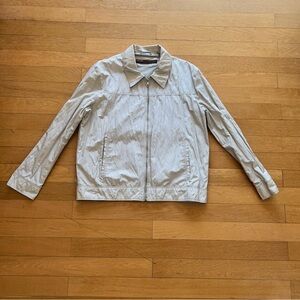 Perry Ellis Polyester  Full Zip Outdoor Jacket Men’s Size Large Lightweight